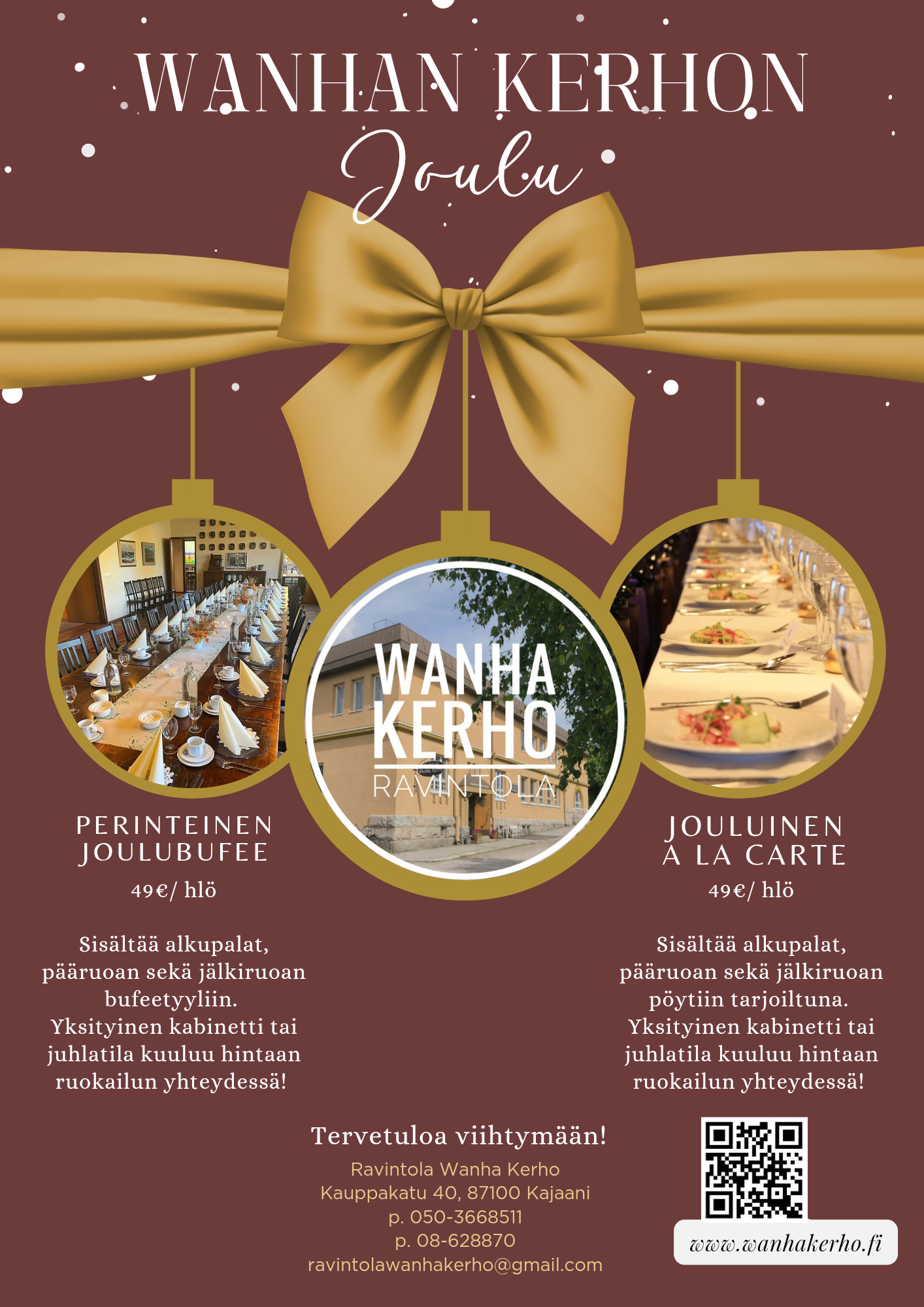 Black Rustic Christmas Dinner Menu_20250803_090339_0000 Tilausravintola - Ravintola Wanha Kerho
